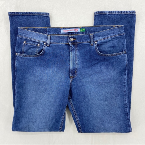 CARRERA Jeans Regular Fit Straight Leg 700 Elastic Jeans Denim - Picture 1 of 7